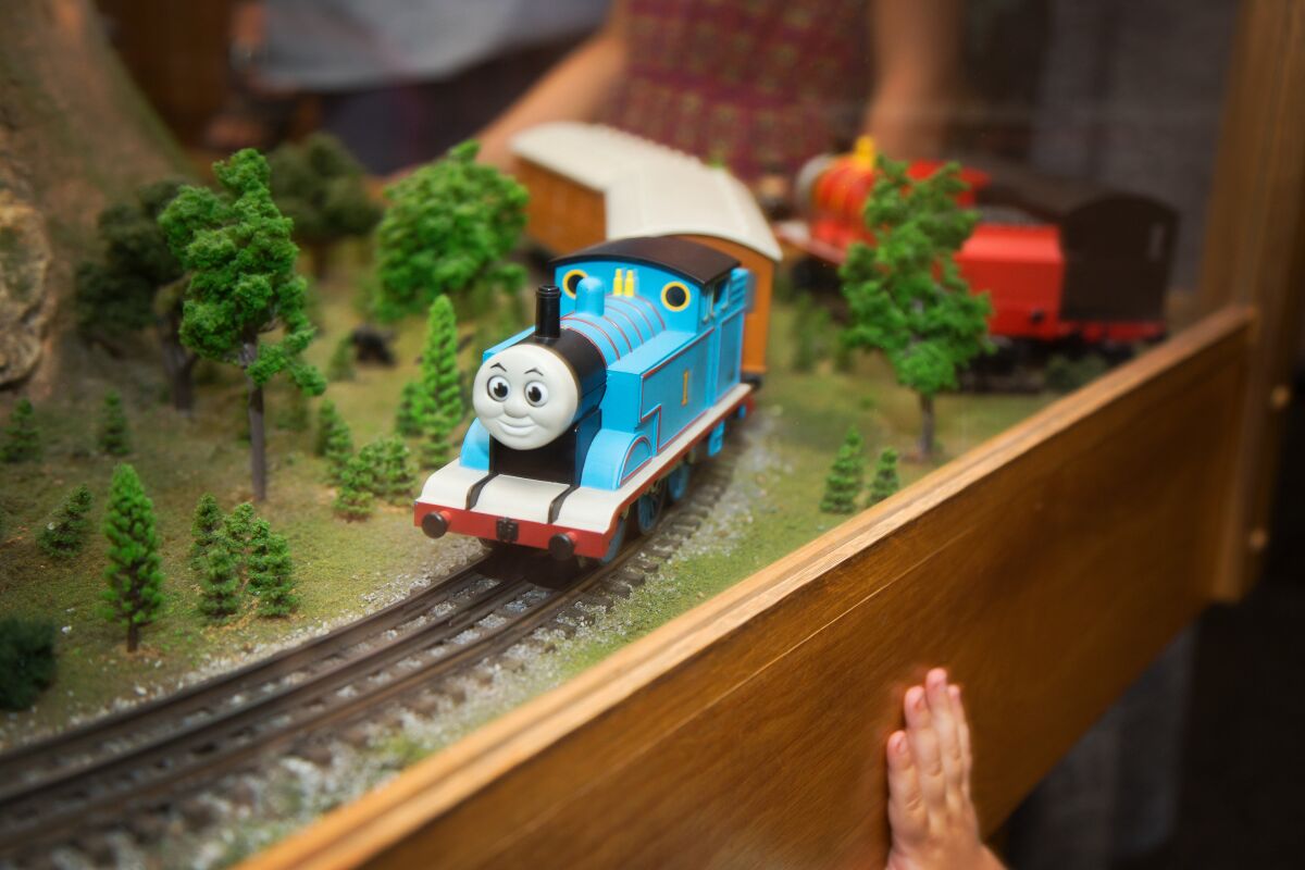 The San Diego Model Railroad Museum will present Thomas Celebration Week virtually Aug. 17-23.