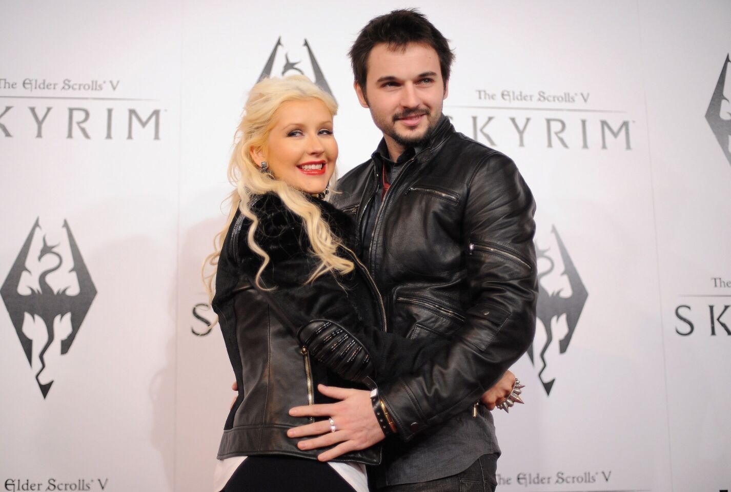"The Voice" coach/singer announced on Valentine's Day that she and boyfriend Matthew Rutler were engaged. The pair met when Aguilera was making "Burlesque" in 2010 and he was working on the movie as a production assistant.