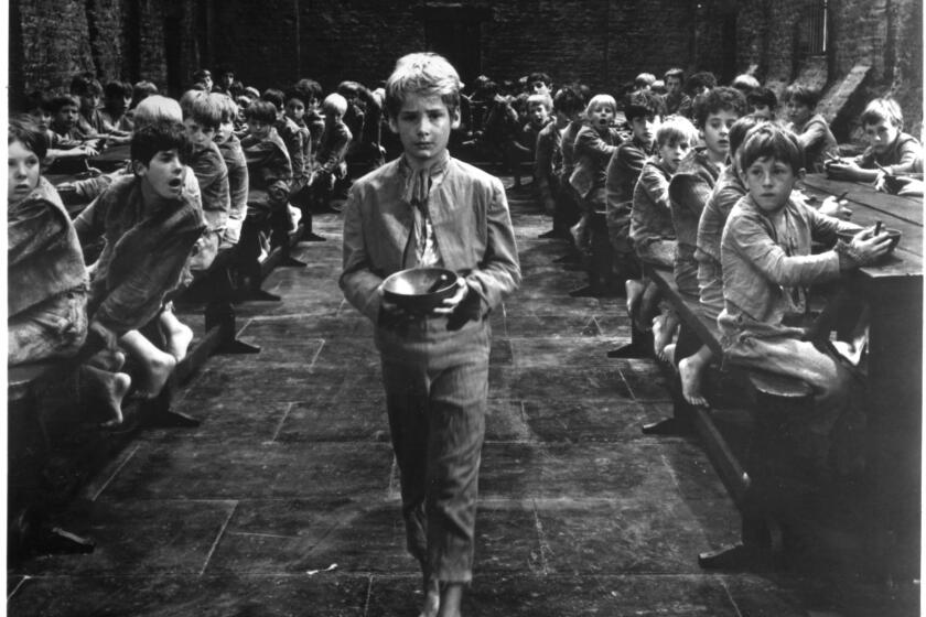 Mark Lester in a scene from the movie "Oliver!" (1968, directed by Carol Reed). MOVIE LIST DEC. 7, 2000