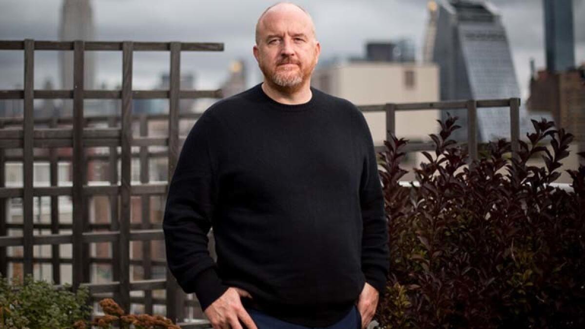 Louis C.K. at his office in New York City.