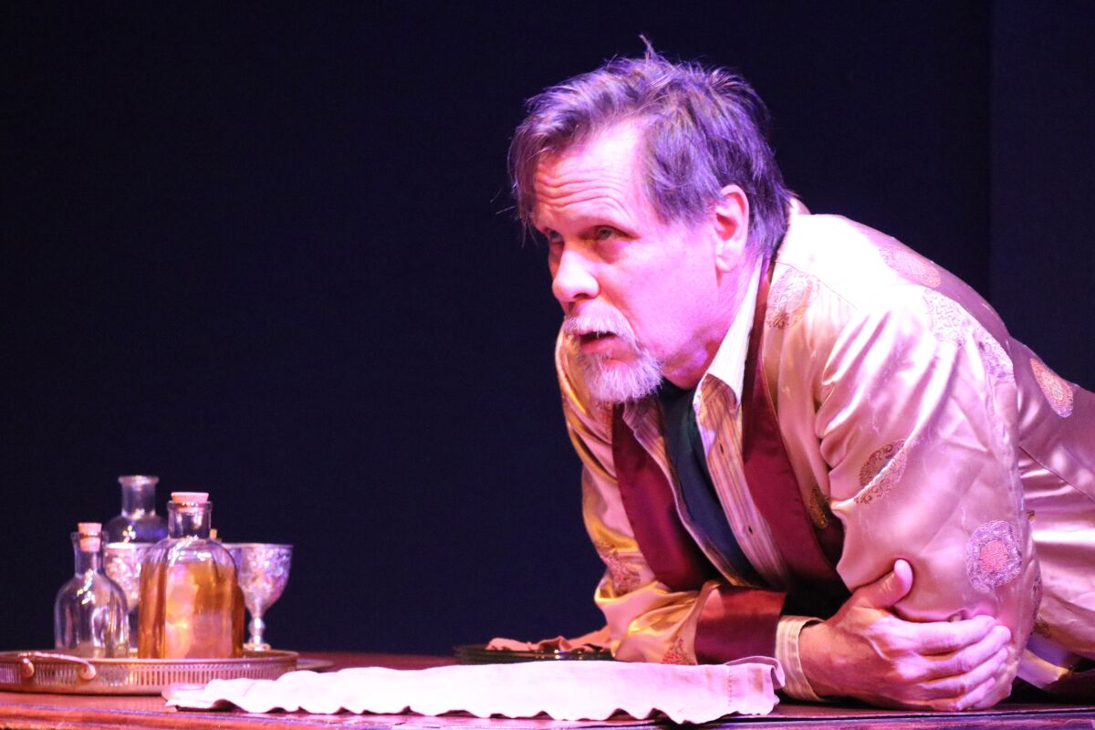 Don Harvey in New American Theatre's "Uncle Vanya."
