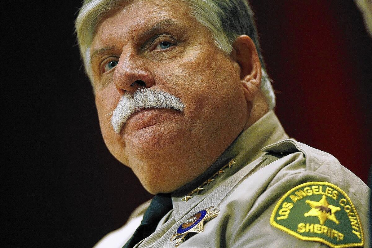 John L. Scott is Los Angeles County's interim sheriff.