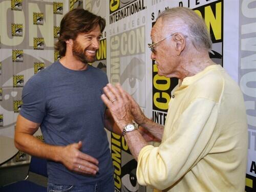 Hugh Jackman, Stan Lee