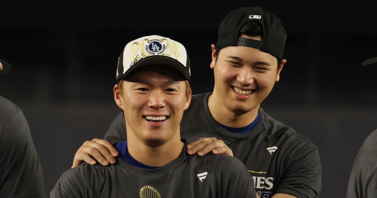 大谷翔平和其他道奇队球星如何招募佐佐木禄树 大谷翔平和其他道奇队球星如何招募佐佐木禄树