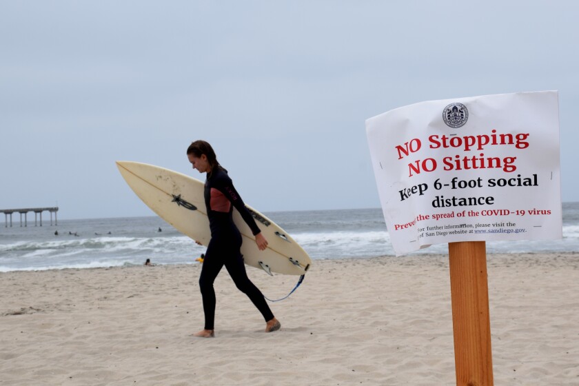 While some beaches had restrictions in place on the holiday weekend, others across the nation did not.