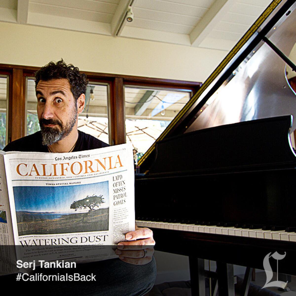 Serj Tankian, Singer, Composer and Activist.