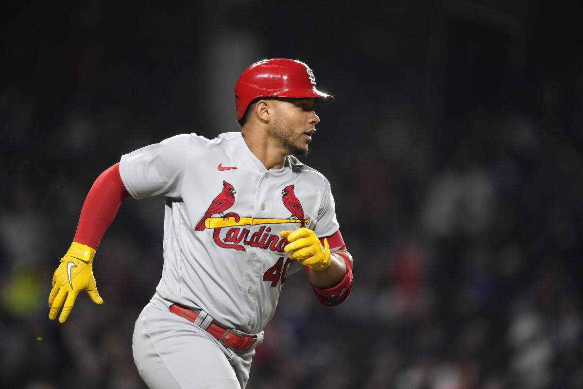 Contreras leads Cardinals past Cubs 3-1 in return to Wrigley - The San  Diego Union-Tribune