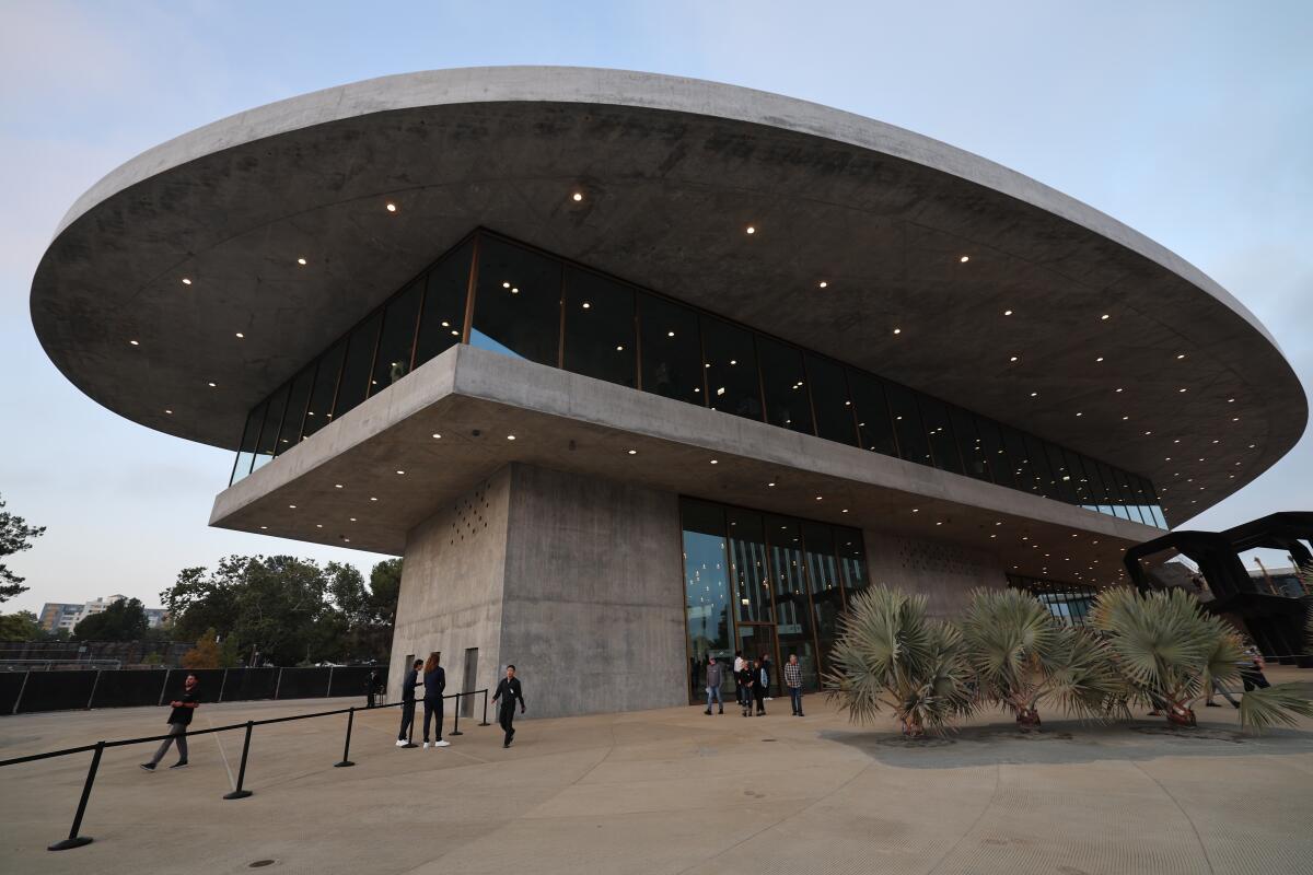 LACMA unveils opening date for new David Geffen Galleries - Los Angeles Times