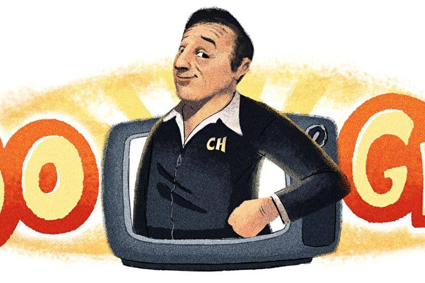 Para conmemorar la fecha, por ser un referente de la comedia en México, Google lo reconoce dedicándole hoy su "doodle" (el logotipo del buscador de internet).
