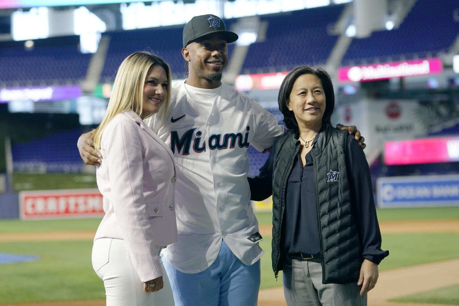 Segura introduced by Marlins, talks plan to play third base - The