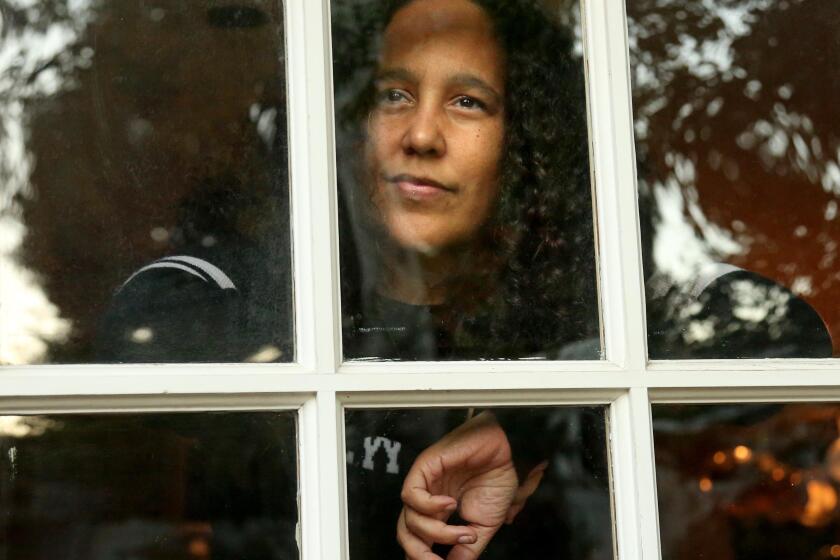 ENCINO, CA - NOVEMBER 24, 2020 - Director Gina Prince-Bythewood's latest film, "The Old Guard," has received much acclaim when it came out earlier this year on Netflix. Her earlier films are, "Love and Basketball," "The Secret Life of Bees," and "Beyond the Lights." Prince-Bythewood was photographed at her home in Encino on November 24, 2020. (Genaro Molina / Los Angeles Times)