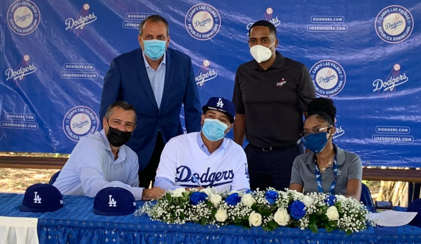 Los Angeles Dodgers logo.