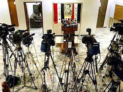 Baghdad press conference
