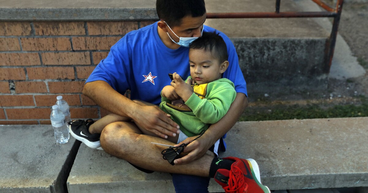 Border Patrol holds migrant families for days under a south Texas bridge Border Patrol holds migrant families for days under a south Texas bridge