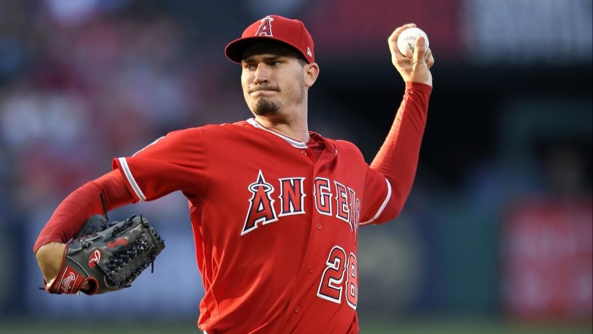 Angels starter Andrew Heaney could see his first action of the season by the end of the month.