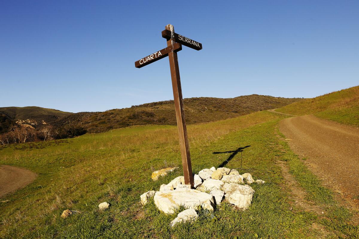 View of Cuarta Canyon in Hollister Ranch. (Al Seib / Los Angeles Times)