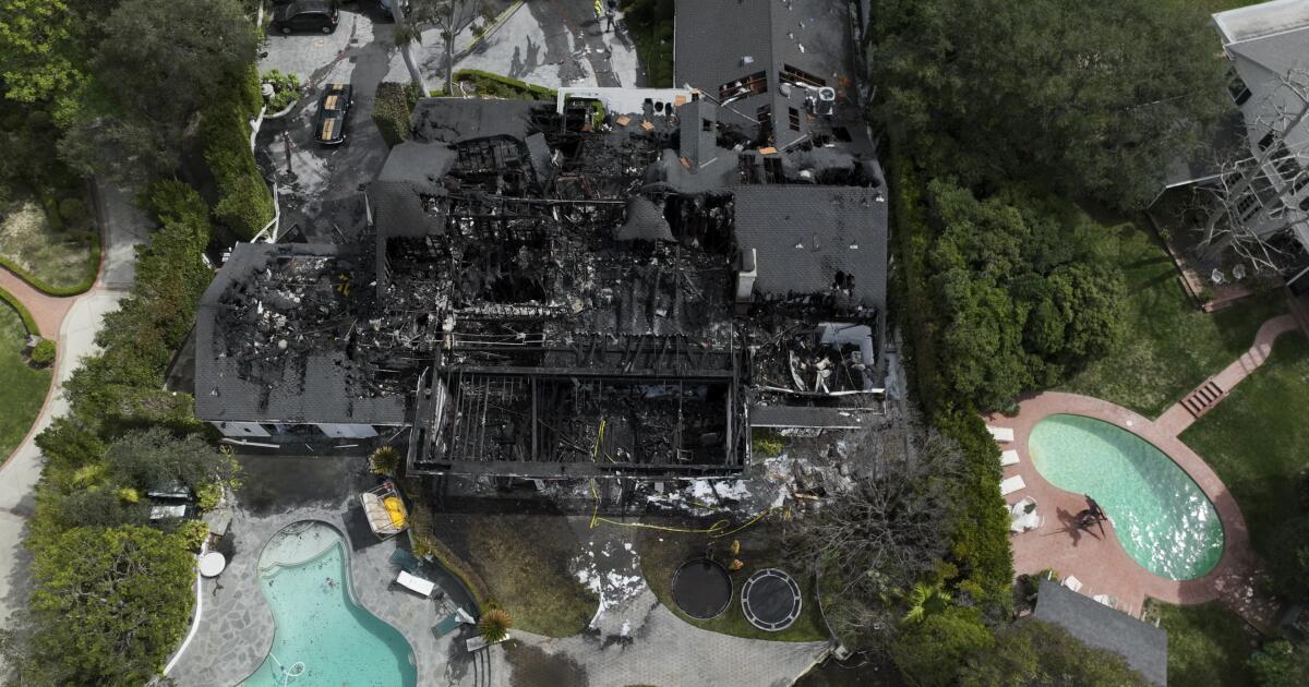 Model and actor Cara Delevingne’s Los Angeles home is destroyed in fire