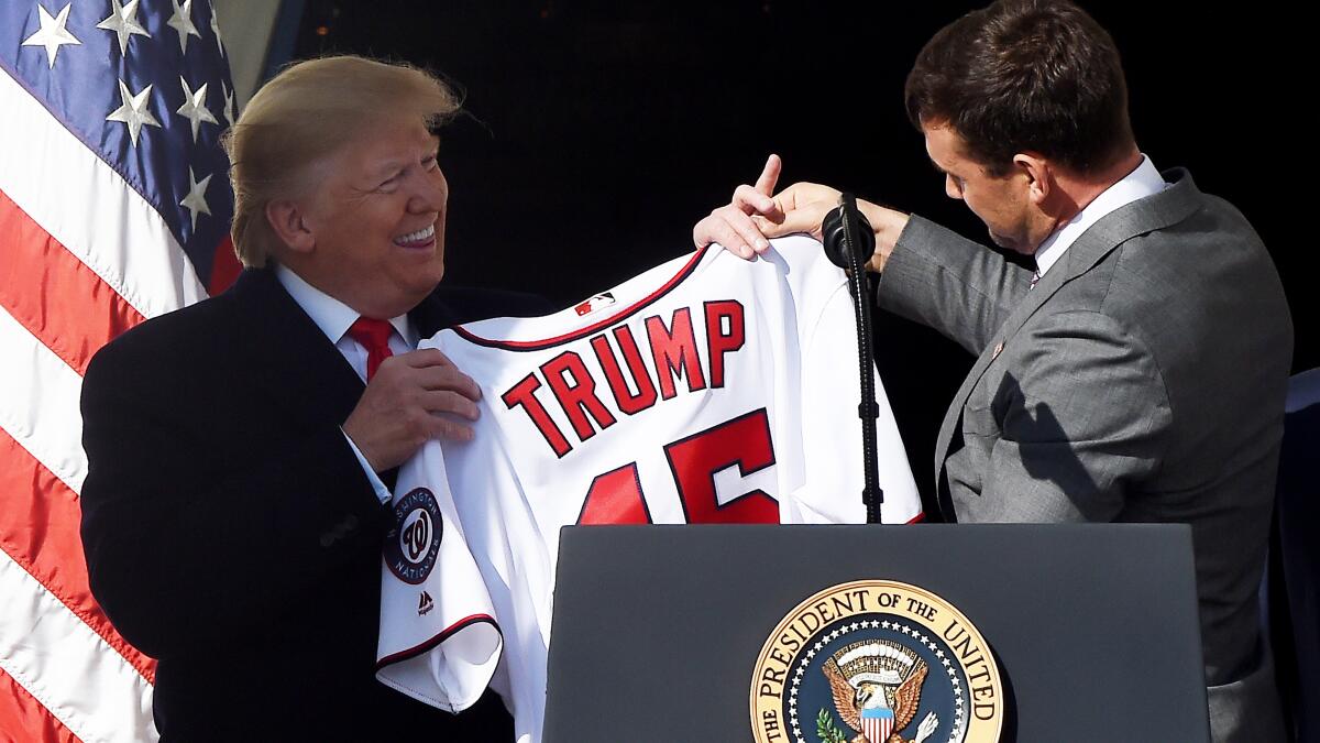 Anthony Rendon: Donald Trump 'bailed' on golf with Nationals stars