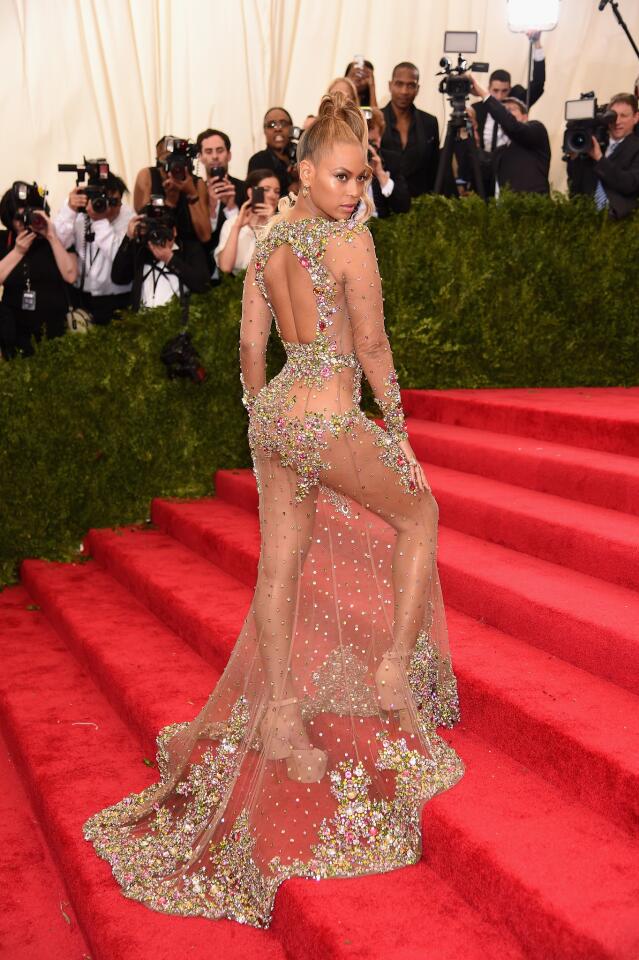 Beyonce at the Met Gala 2015