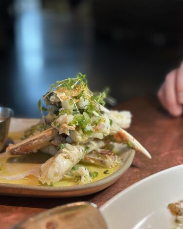Dungeness crab legs