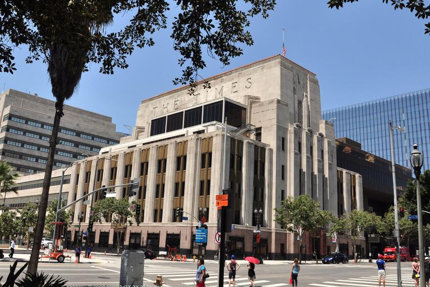 The Los Angeles Times building in downtown L.A. has been sold to Onni Group of Vancouver.