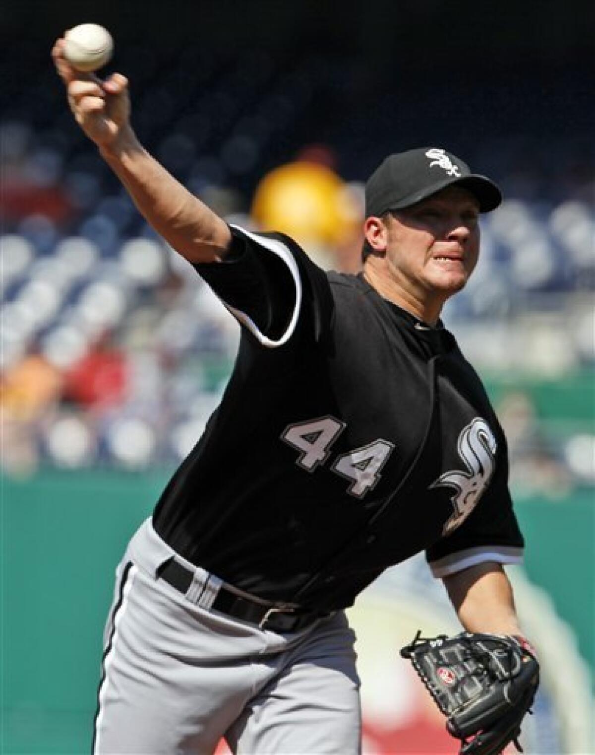 Chicago White Sox' Adam Dunn during a baseball game Thursday, June