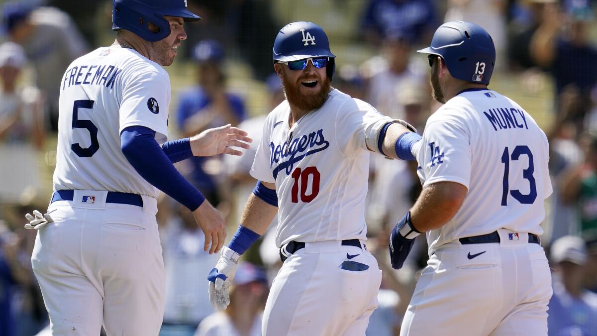 Dodgers' Max Muncy hits his 100th career home run - Los Angeles Times
