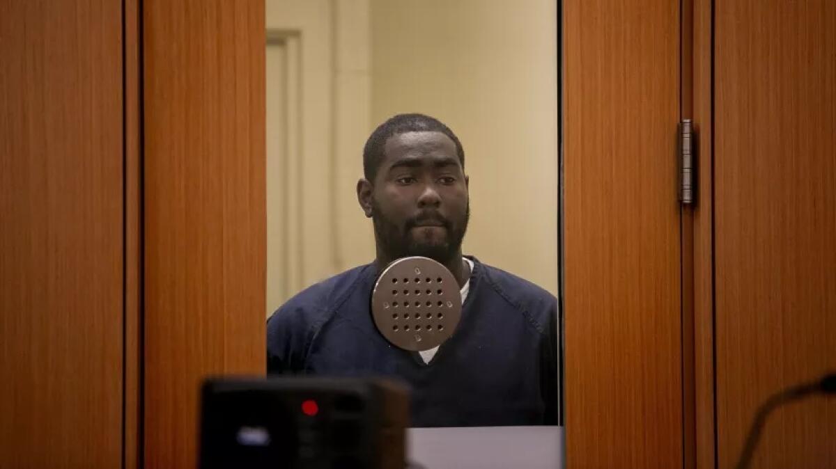 Stefano Parker in San Diego Superior Court in February 2019.