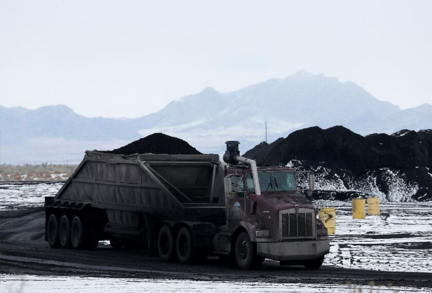 Intermountain coal truck, Utah