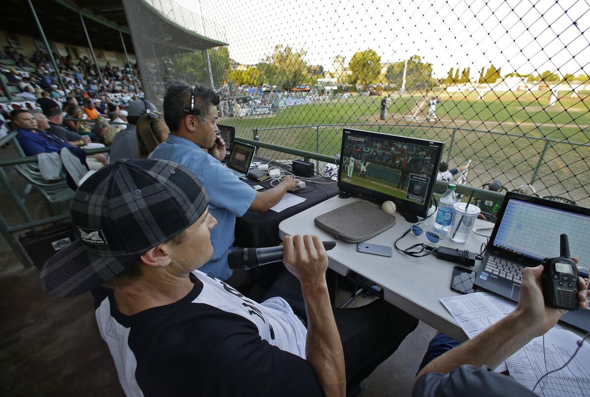 Former major league outfielder Eric Byrnes advocates using a computerized video system to call balls and strikes. The three-camera system is being tested in the Independent League in Northern California.