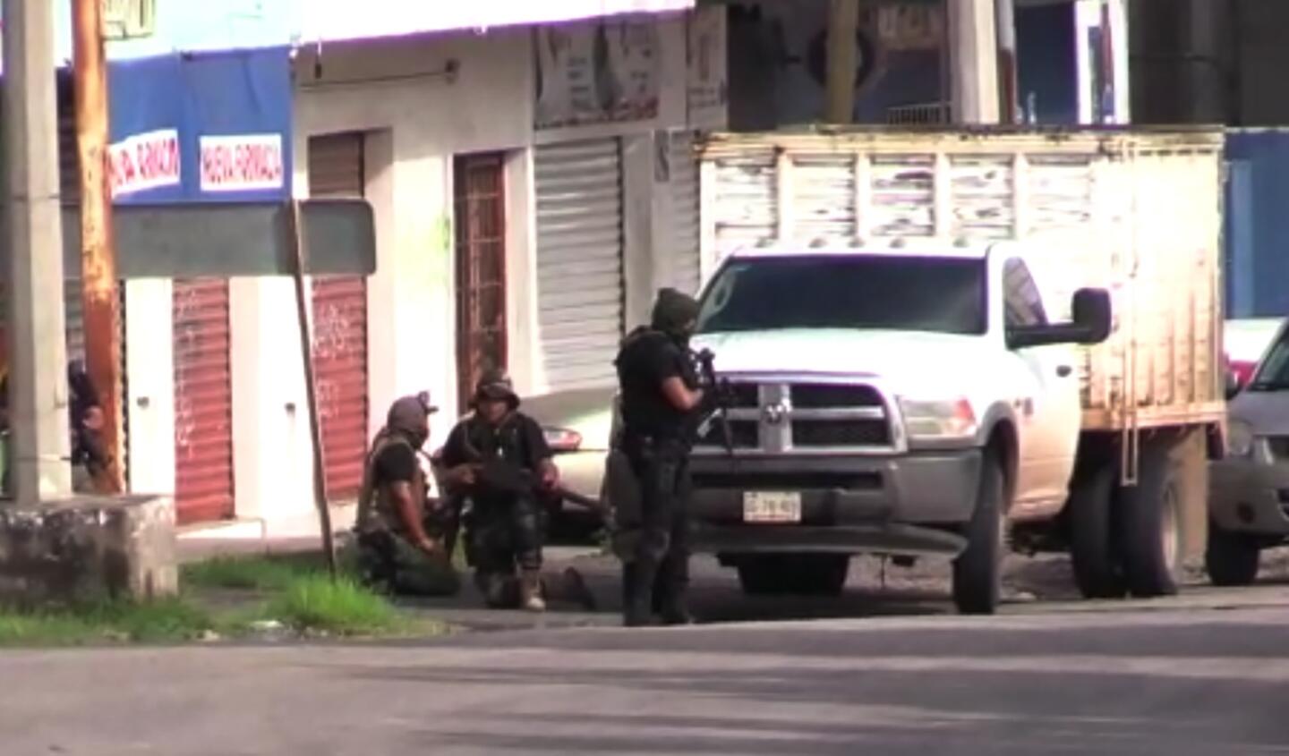 Gun battle in Culiacan, Mexico