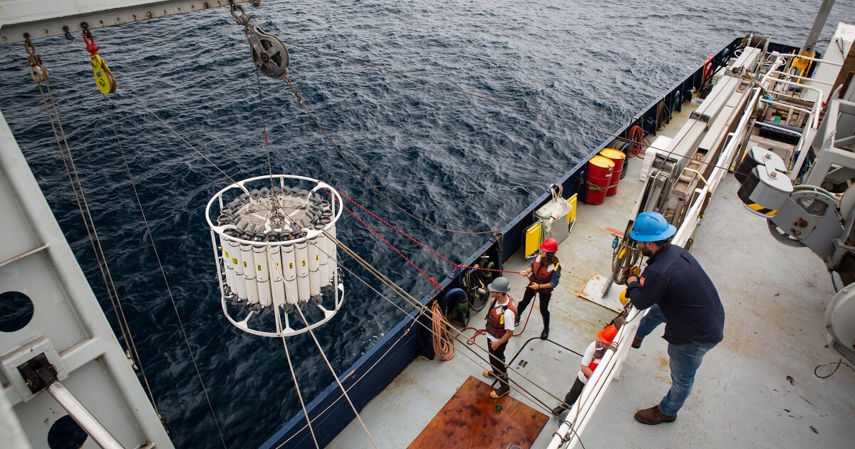 Research cruise off California finds it's a slow summer for biological productivity - Los Angeles Times