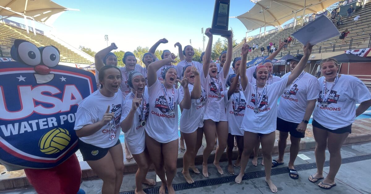 Newport 18U girls strike gold at USA Water Polo Junior Olympics Los