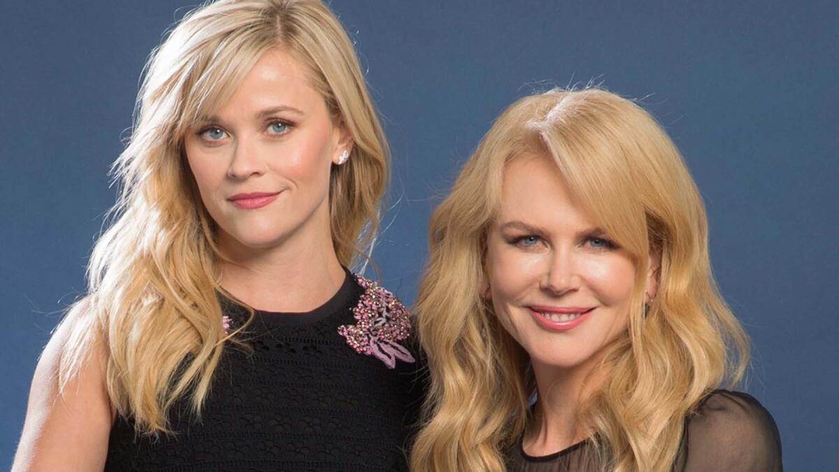 Reese Witherspoon, left, and Nicole Kidman of "Big Little Lies."
