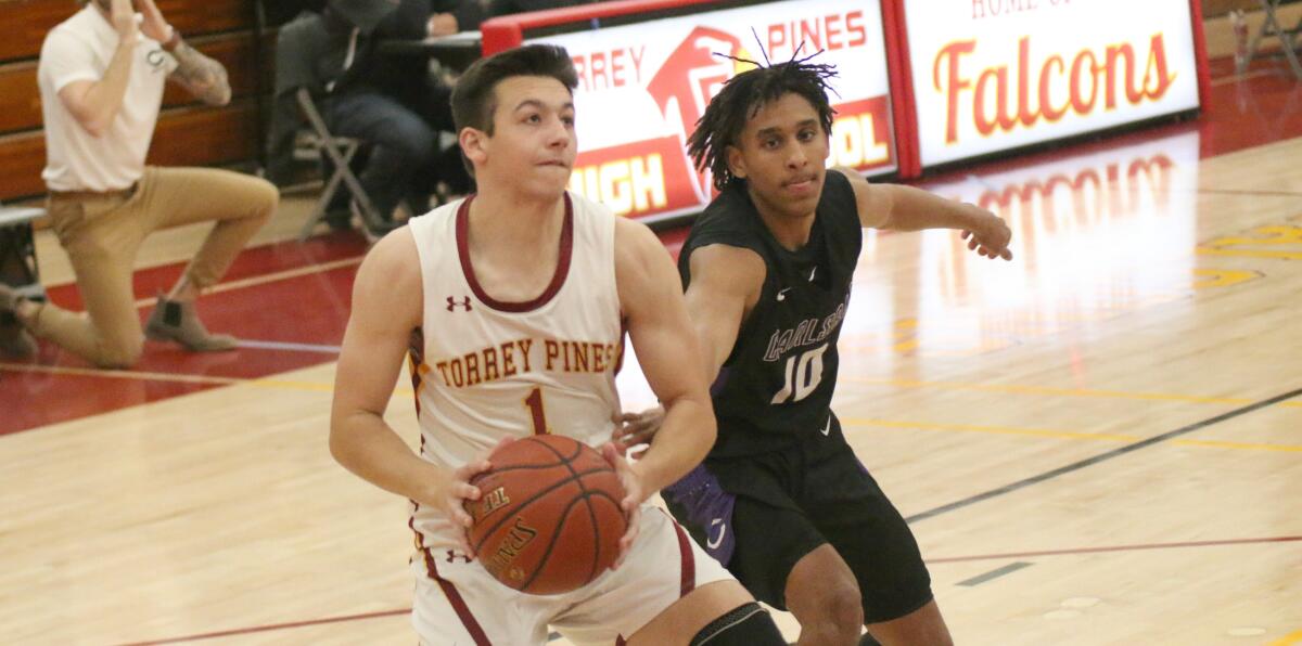 Junior Nick Herrmann was the Falcons' top scorer with 14 points.