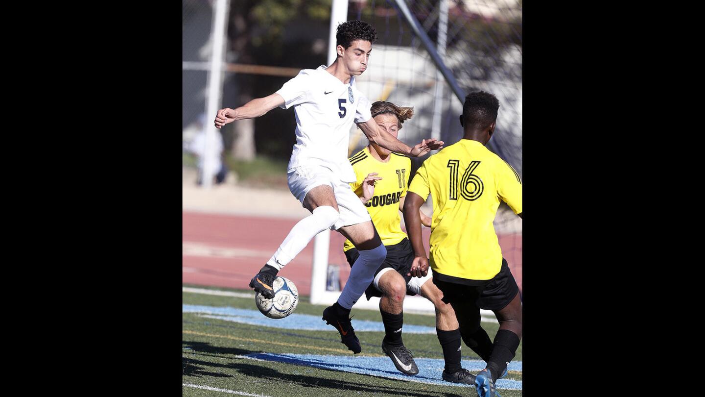Photo Gallery: Crescenta Valley boys' soccer wins CIF southern Section Division III first round match against Ventura