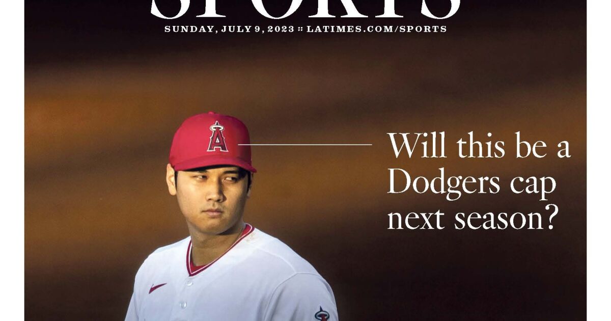 Introducing a new look for L.A. Times sports print edition
