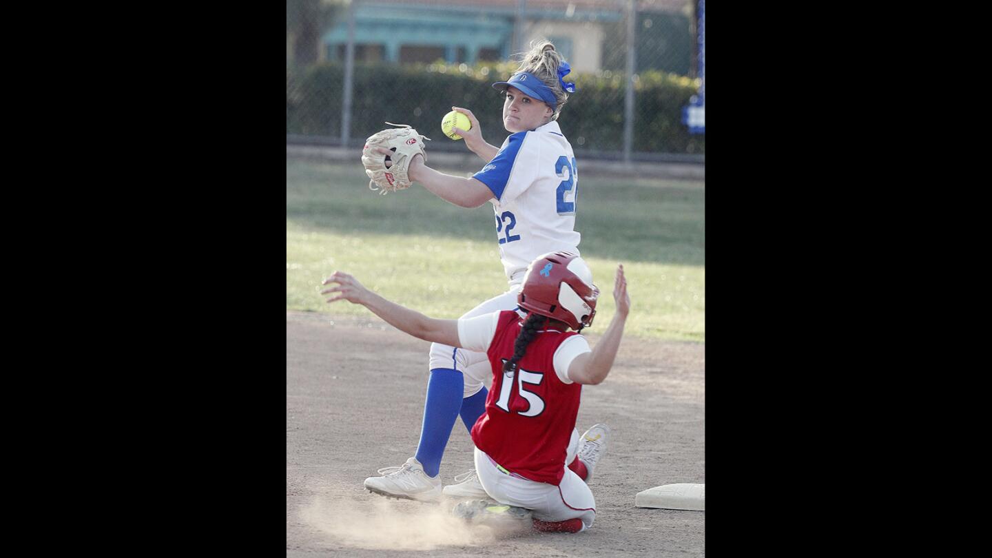 Photo Gallery: Burroughs vs. Burbank in rival Pacific League softball