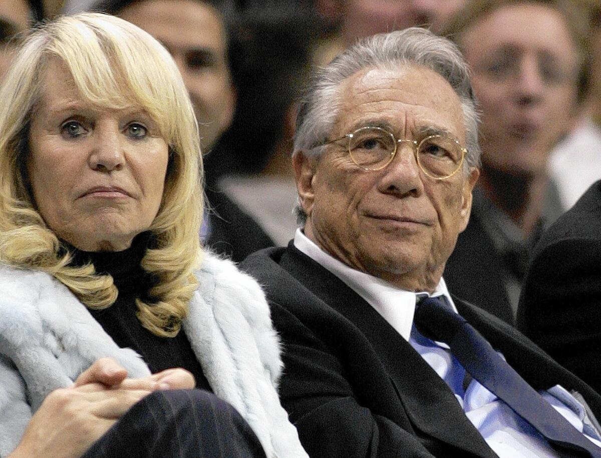 Shelly Sterling with husband Donald in 2006