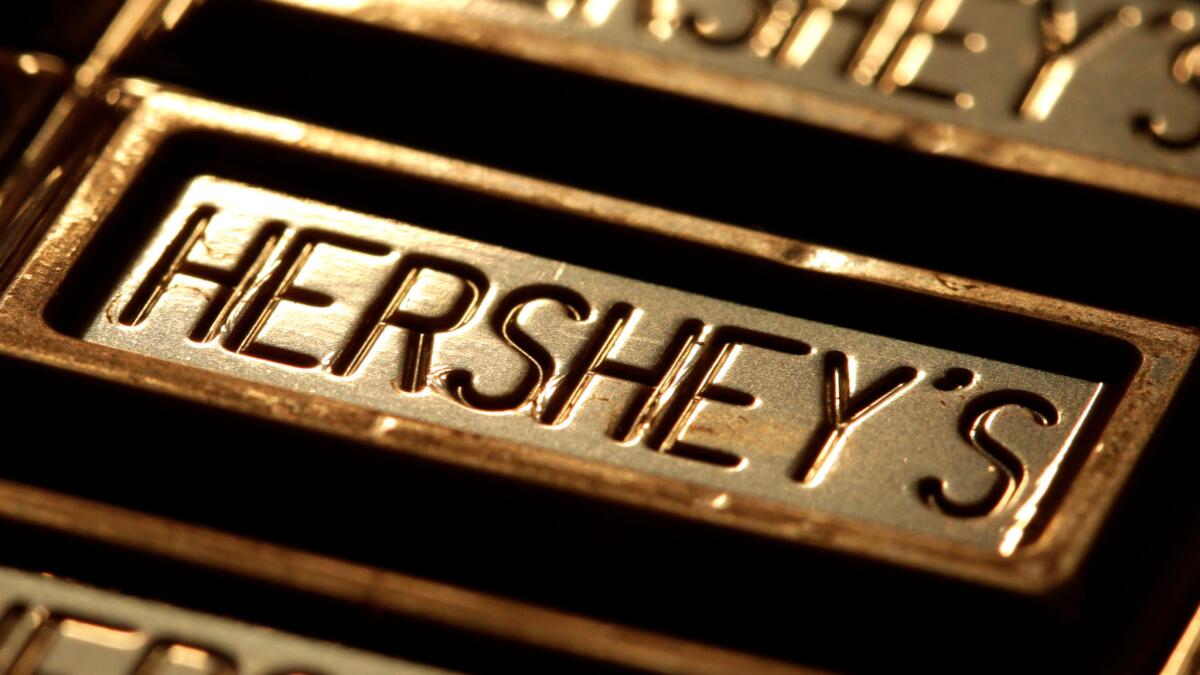 Hershey gets the majority of its sales from North America. Mondelez gets about a quarter of its revenue from North America and has a far bigger international presence.