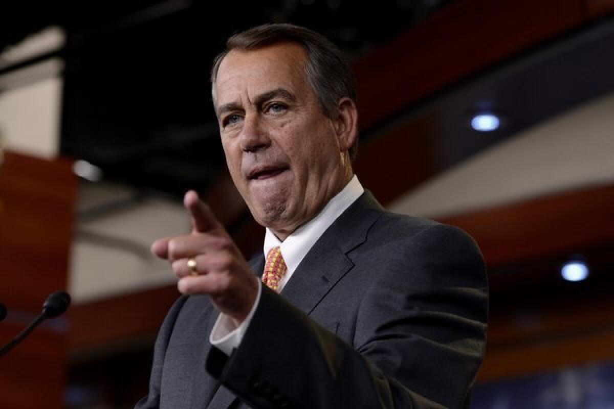 Speaker of the House John Boehner has asked the GOP for input on moving forward on the budget debate.
