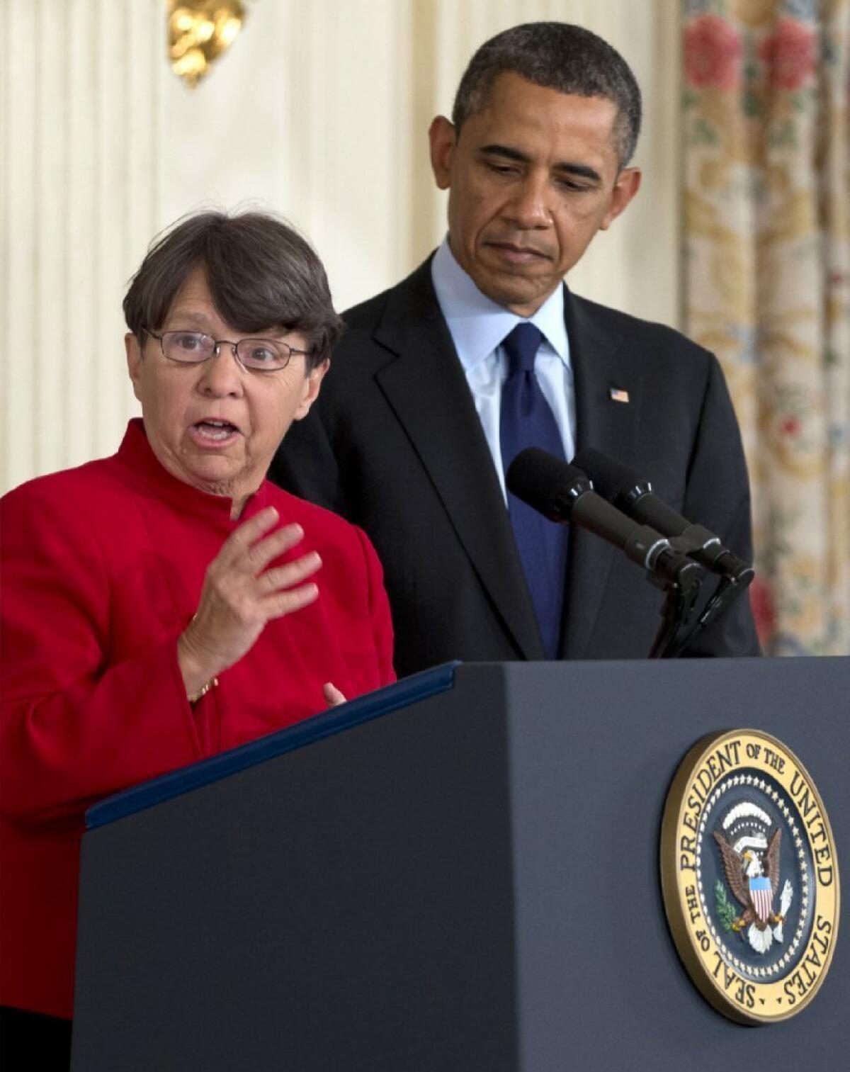 Mary Jo White is nominated by President Obama as SEC chief