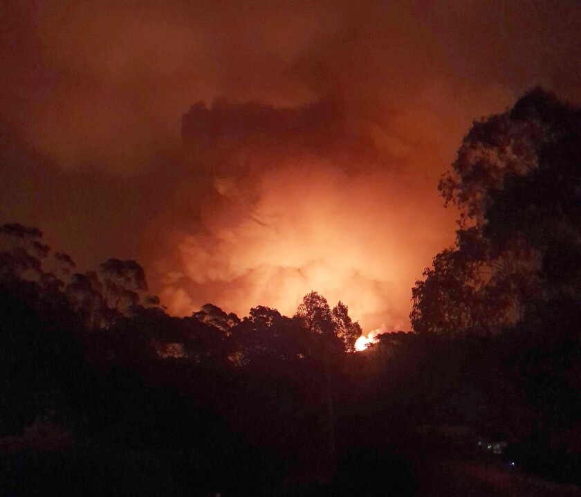 Australia Wildfires Village