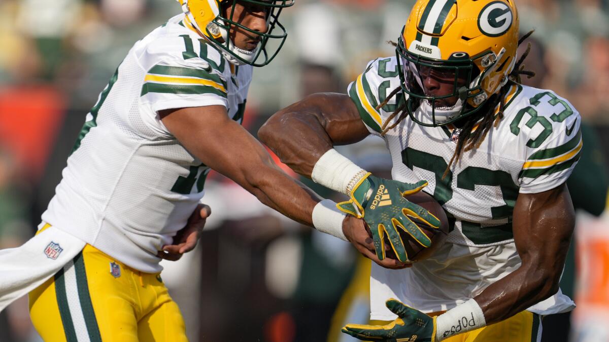 Report: The Green Bay Packers Won't Have Aaron Jones Or Christian