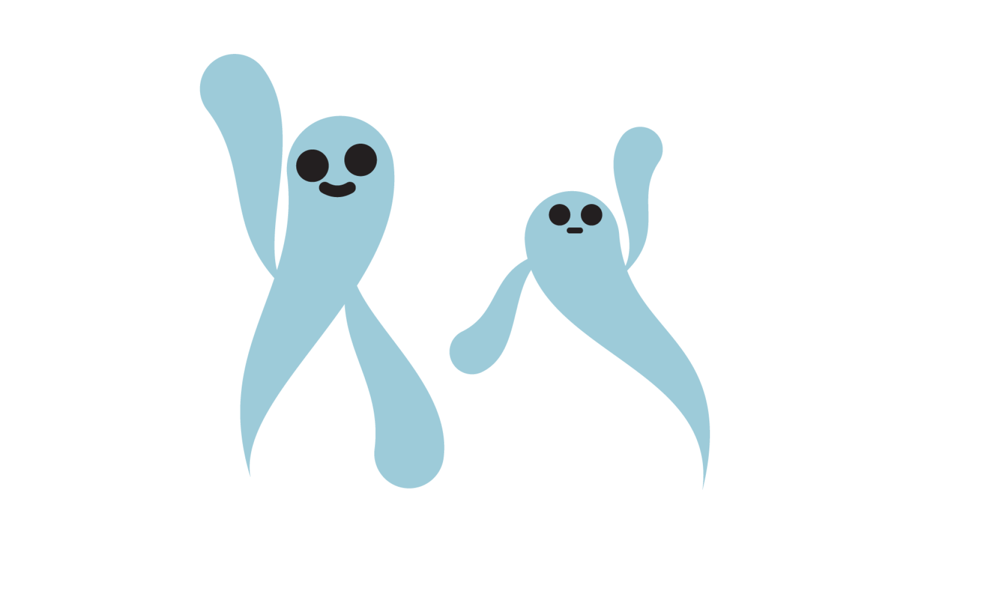 Two ghosts