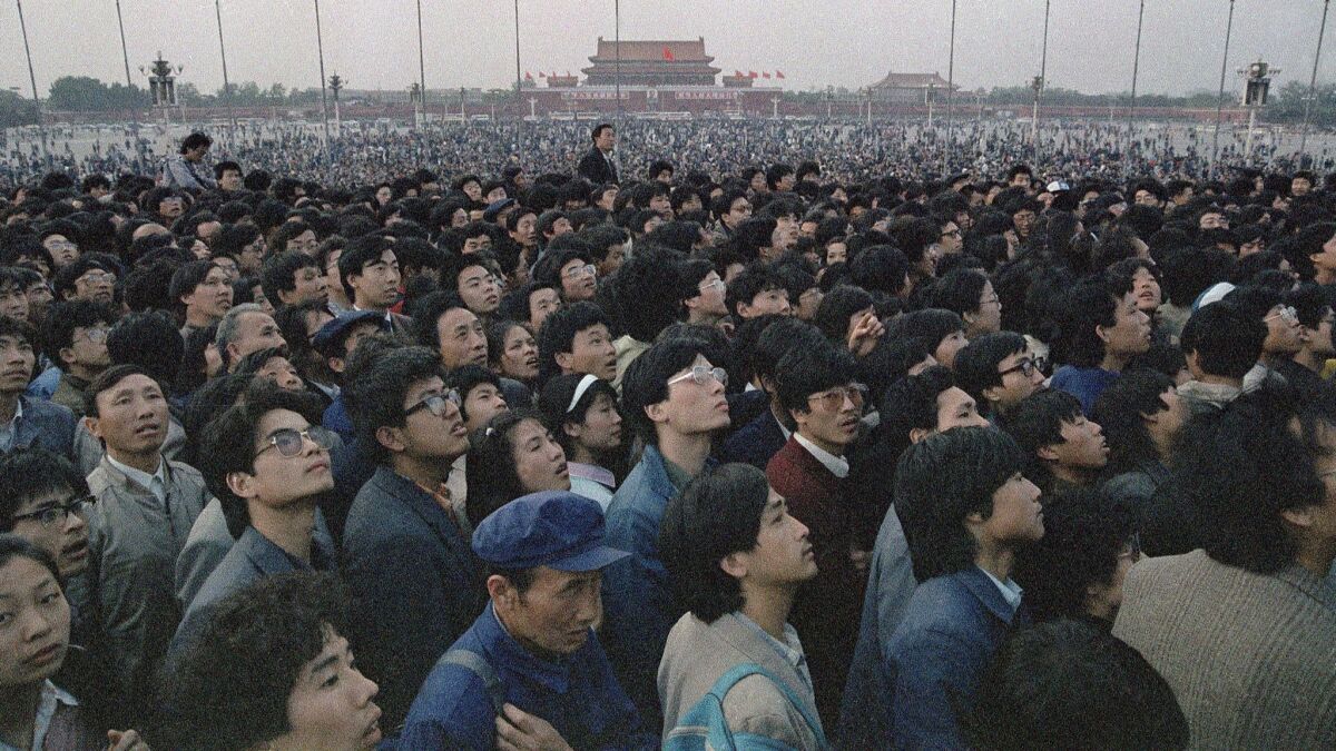 On April 21, 1989, tens of thousands of students and citizens marched to Tiananmen Square. The student-led pro-democracy protests defied Chinese authorities for seven weeks before a bloody crackdown.