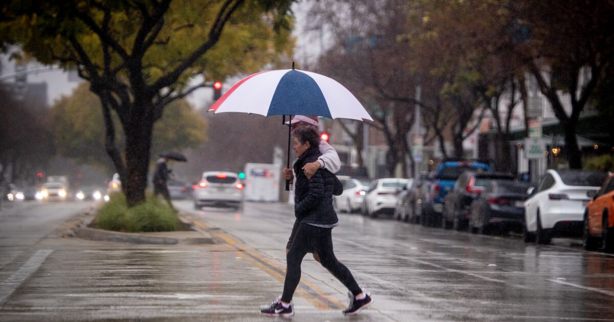 Yet more rain is expected to hit California in March. But warmer storms could melt snow