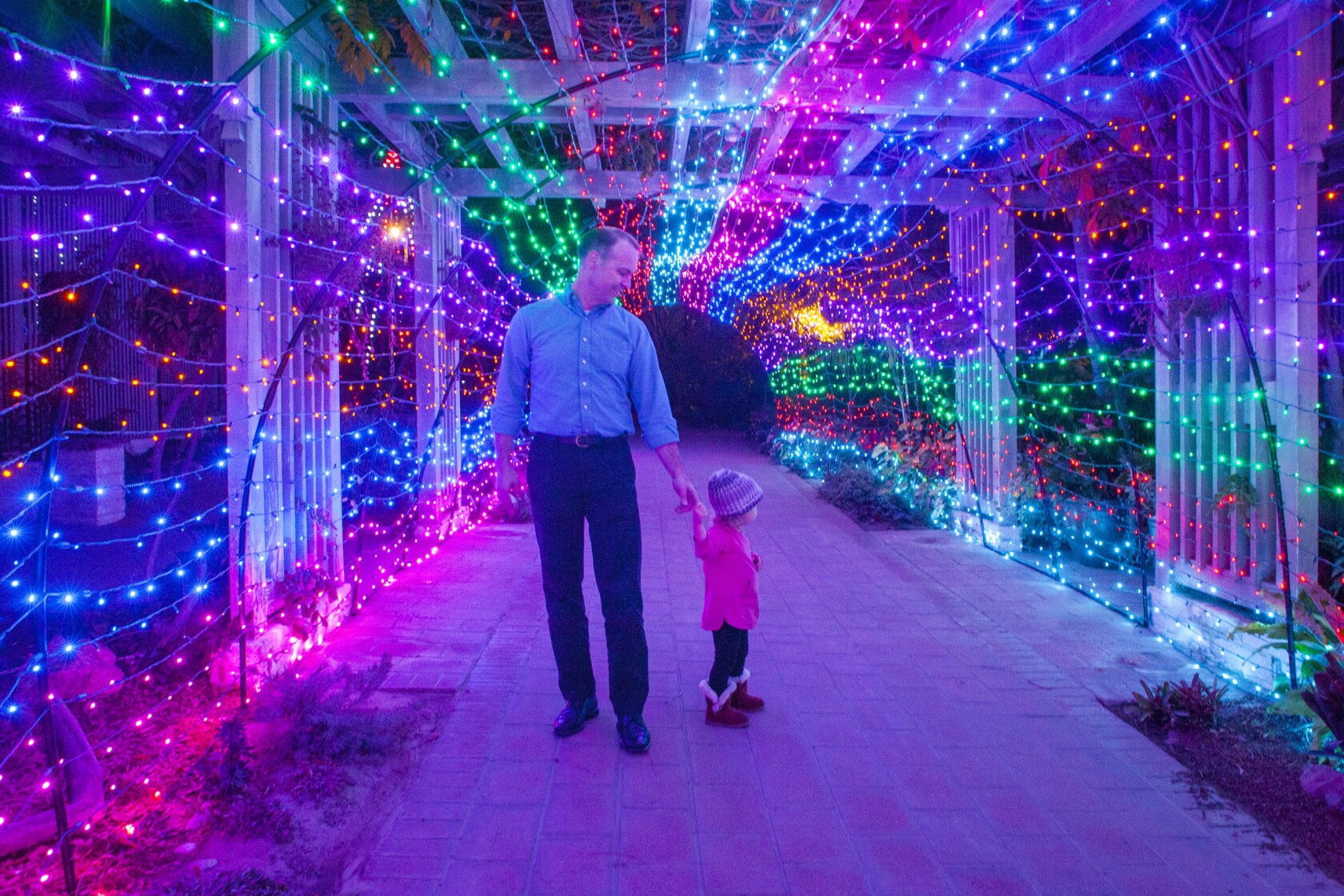 Sherman Library is aglow with ‘Nights of 1,000 Lights’ Los Angeles Times