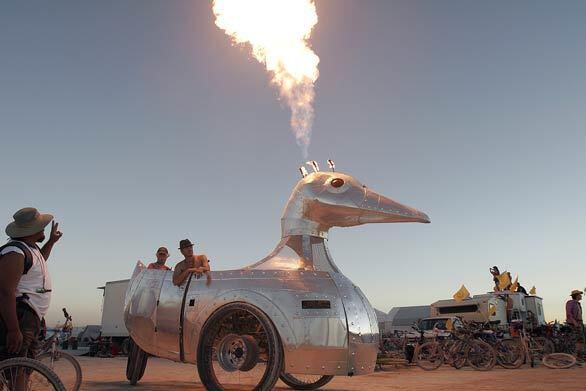 Burning Man - Battle Duck