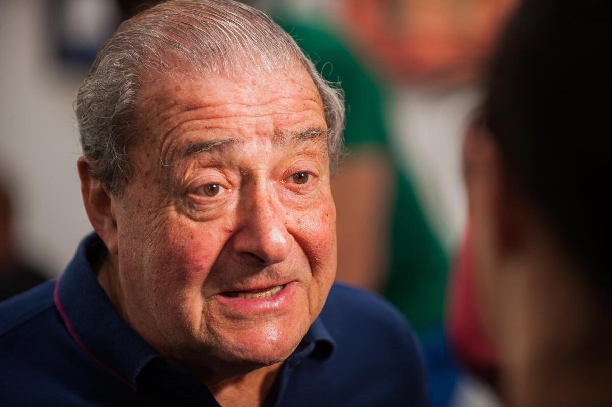Bob Arum says there is more hype around the Mayweather-Pacquiao fight than for any fight he has ever seen.